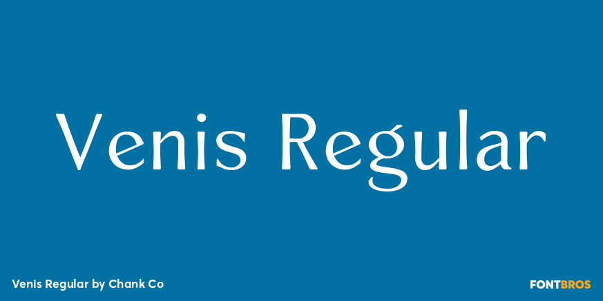 Venis Regular Poster
