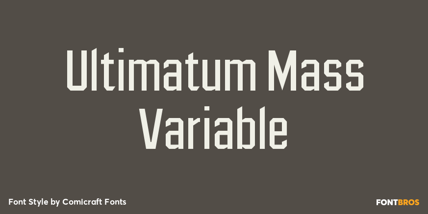 Ultimatum Mass Variable Poster
