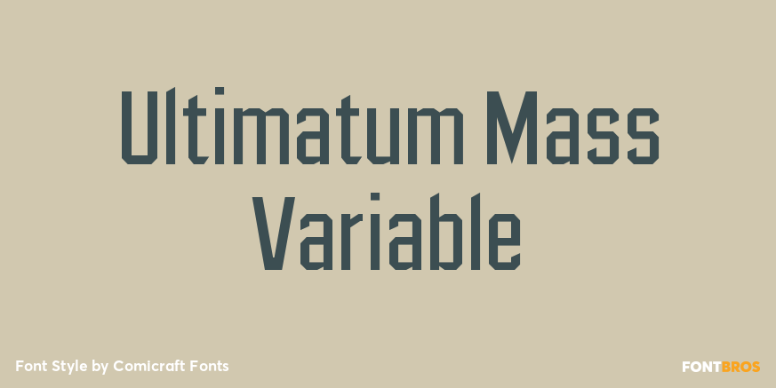 Ultimatum Mass Variable Poster