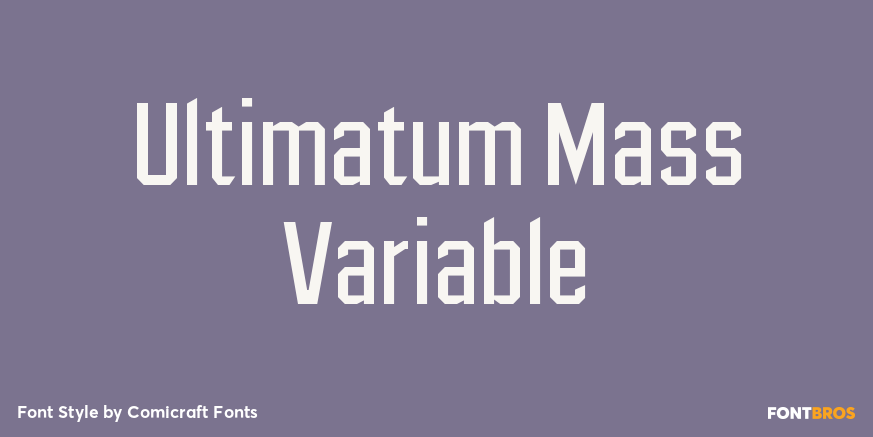 Ultimatum Mass Variable Poster