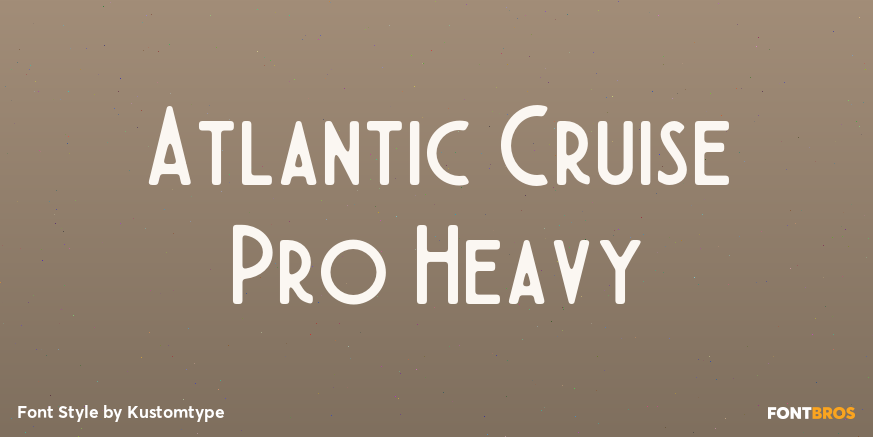 Atlantic Cruise Pro Heavy Poster