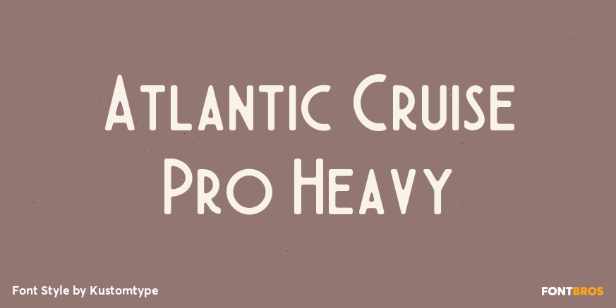 Atlantic Cruise Pro Heavy Poster