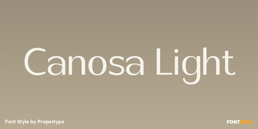Canosa Light Poster