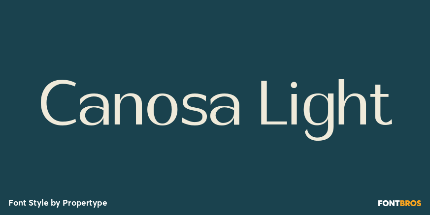 Canosa Light Poster