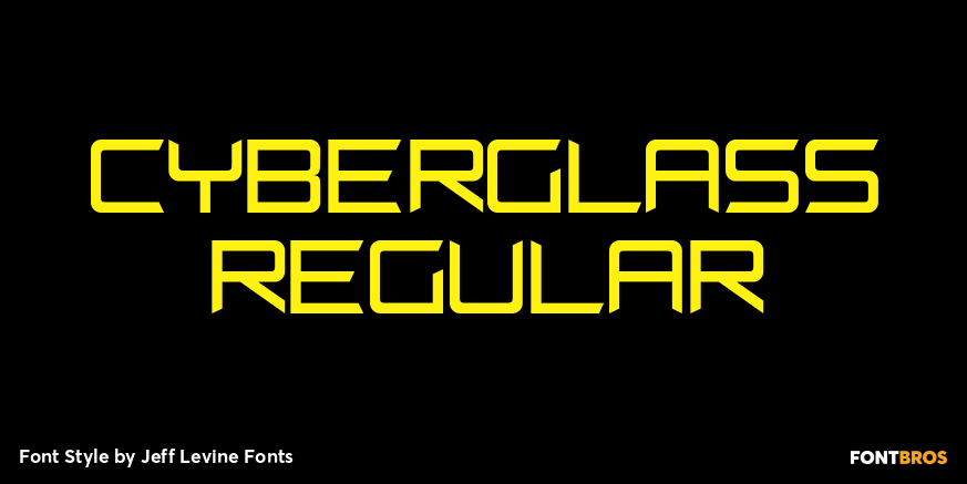 Cyberglass Regular Poster