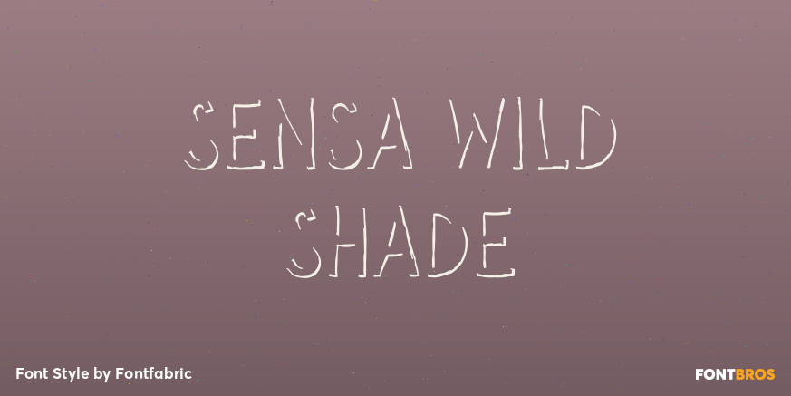 Sensa Wild Shade Poster