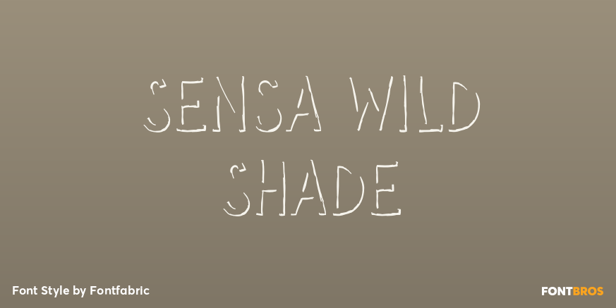 Sensa Wild Shade Poster