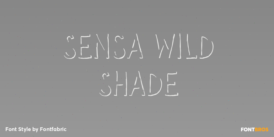 Sensa Wild Shade Poster