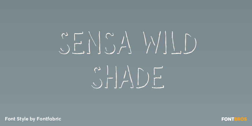Sensa Wild Shade Poster