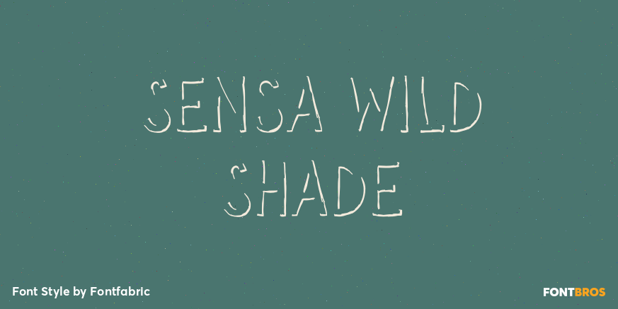 Sensa Wild Shade Poster