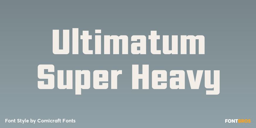 Ultimatum Super Heavy Poster
