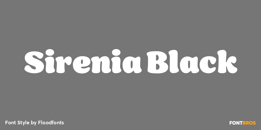 Sirenia Black Poster