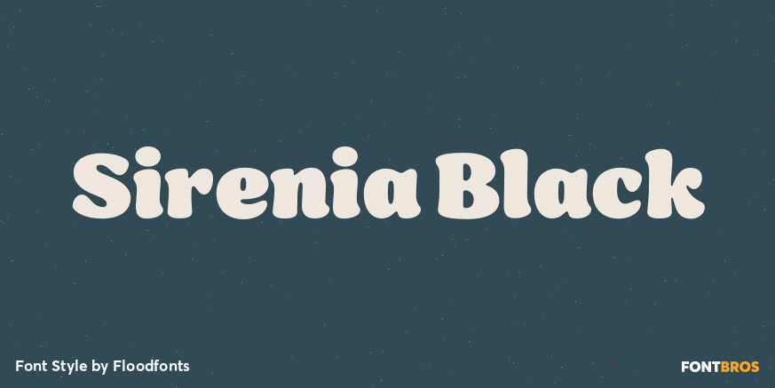 Sirenia Black Poster