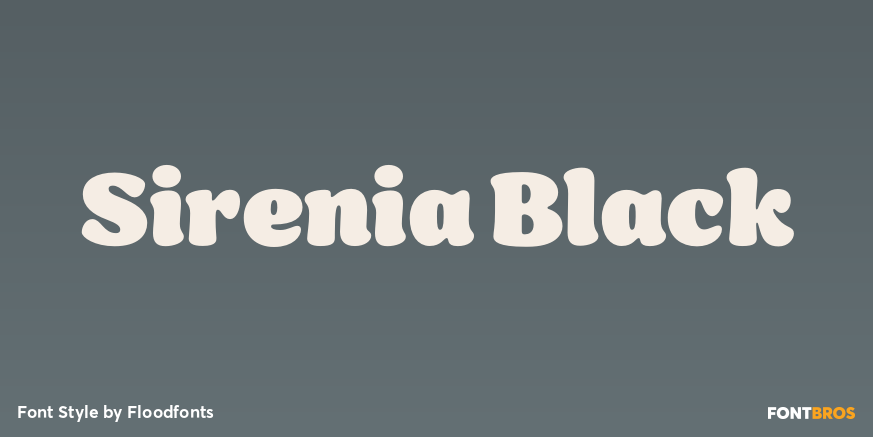 Sirenia Black Poster