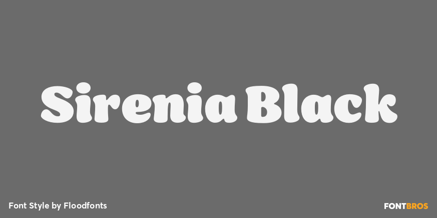 Sirenia Black Poster