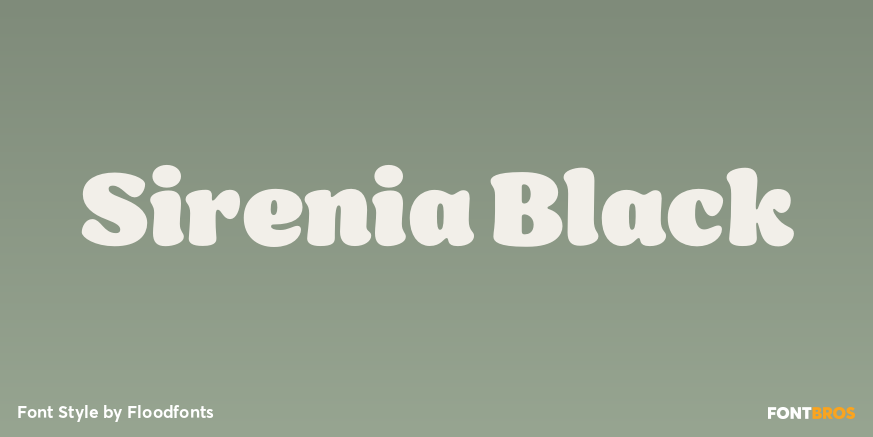 Sirenia Black Poster