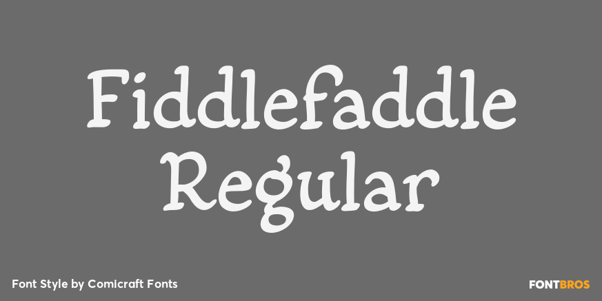 Fiddlefaddle Regular Poster