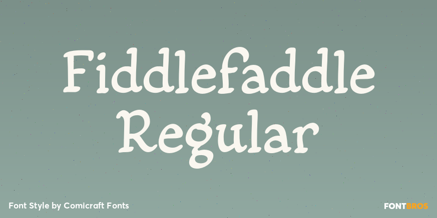 Fiddlefaddle Regular Poster