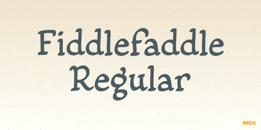 Fiddlefaddle Regular Poster