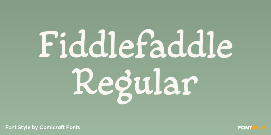 Fiddlefaddle Regular Poster