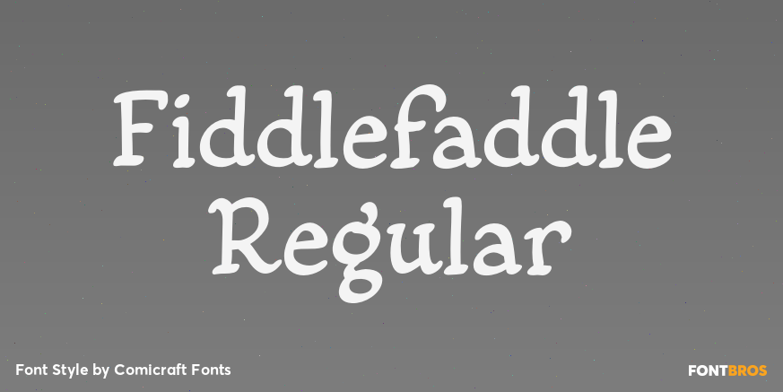 Fiddlefaddle Regular Poster