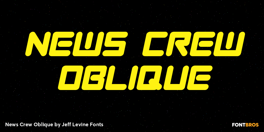 News Crew Oblique Poster