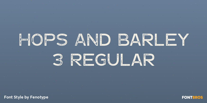 Hops And Barley 3 Regular Poster