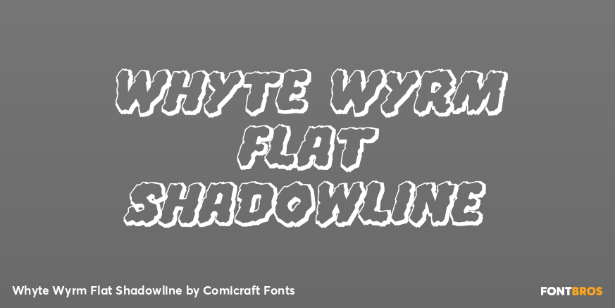 Whyte Wyrm Flat Shadowline Poster
