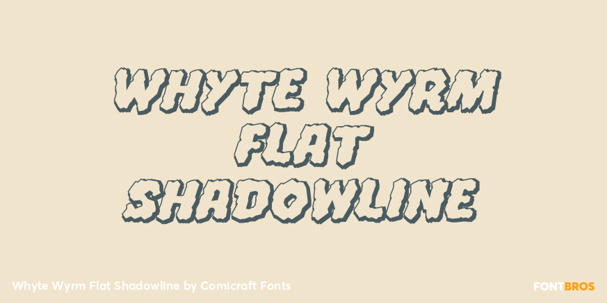 Whyte Wyrm Flat Shadowline Poster