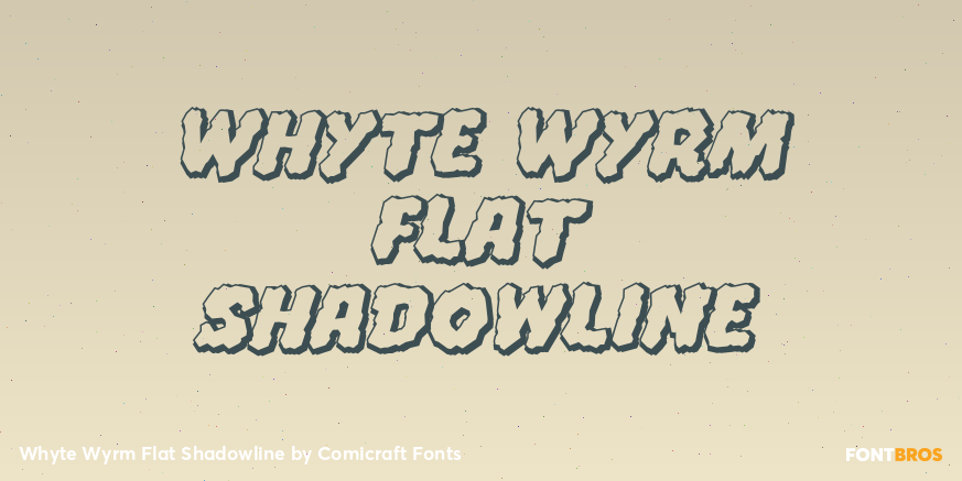 Whyte Wyrm Flat Shadowline Poster