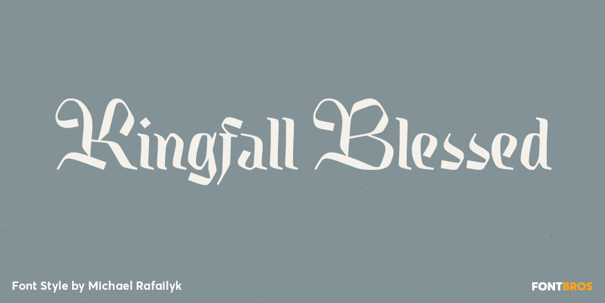 Kingfall Blessed Poster