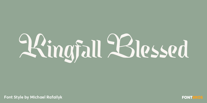 Kingfall Blessed Poster