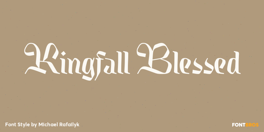 Kingfall Blessed Poster