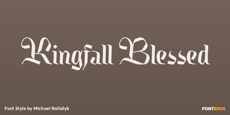 Kingfall Blessed Poster