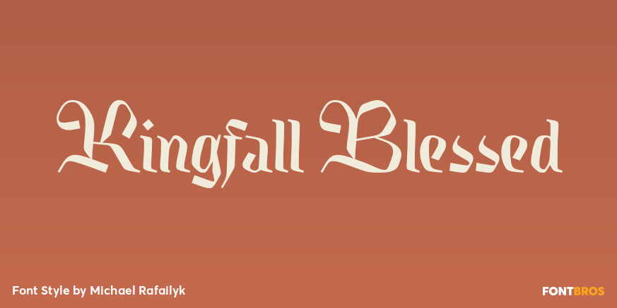 Kingfall Blessed Poster