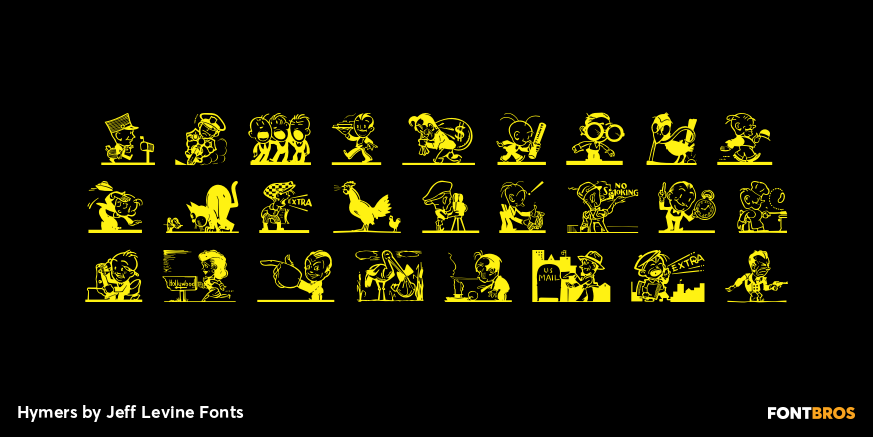 Hymers Font Poster #3