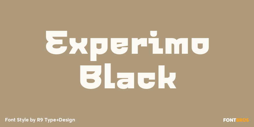 Experimo Black Poster