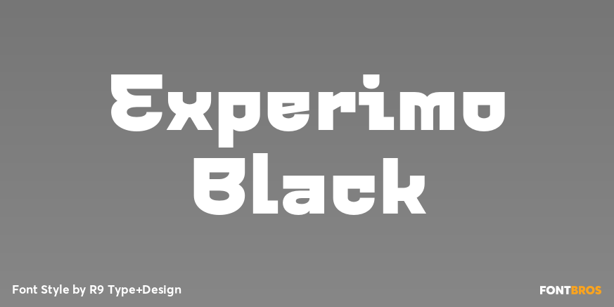 Experimo Black Poster