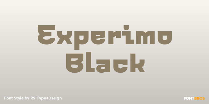 Experimo Black Poster