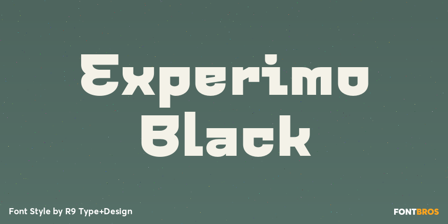 Experimo Black Poster