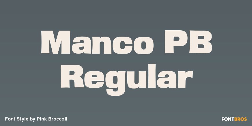 Manco PB Regular Poster
