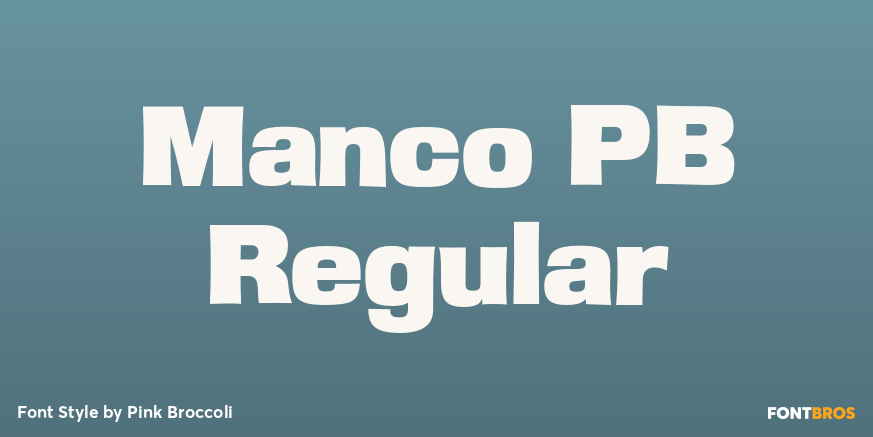 Manco PB Regular Poster
