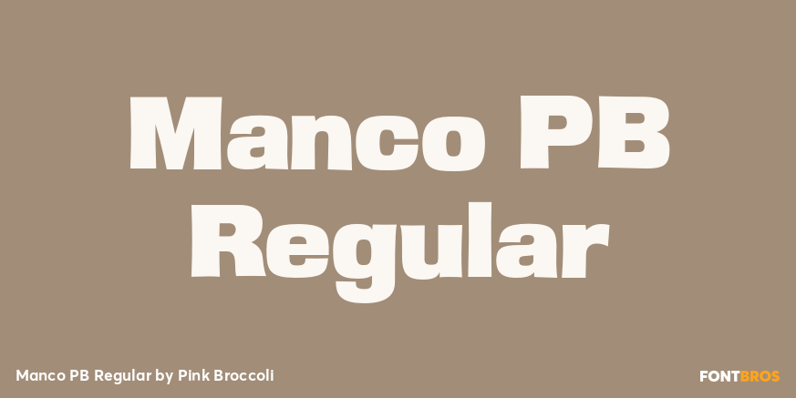 Manco PB Regular Poster