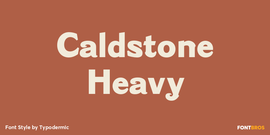 Caldstone Heavy Poster