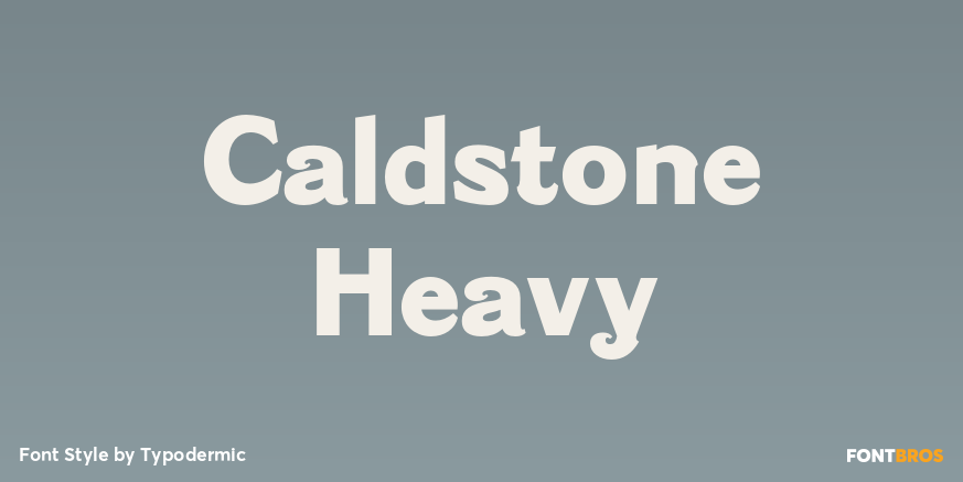 Caldstone Heavy Poster