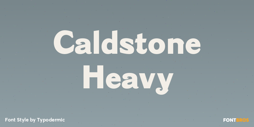 Caldstone Heavy Poster