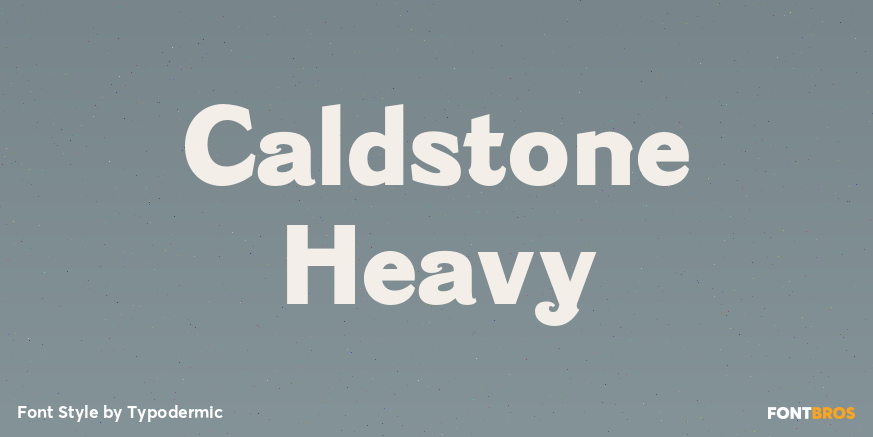 Caldstone Heavy Poster