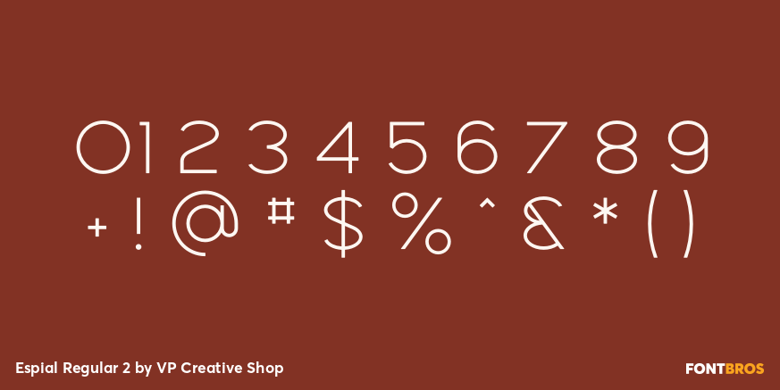 Espial Regular 2 Font Poster #4