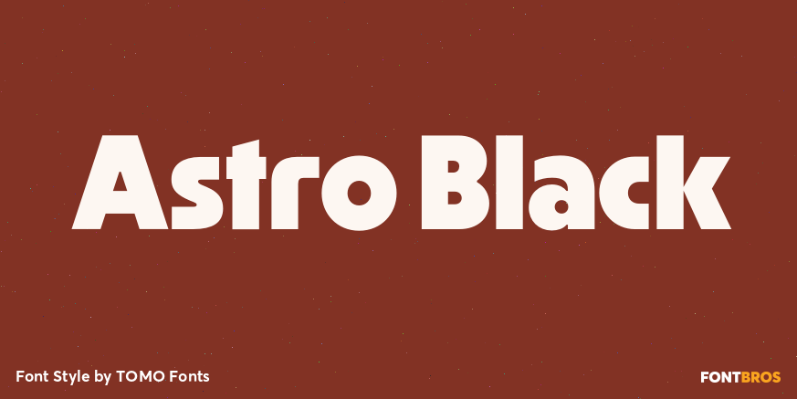 Astro Black Poster