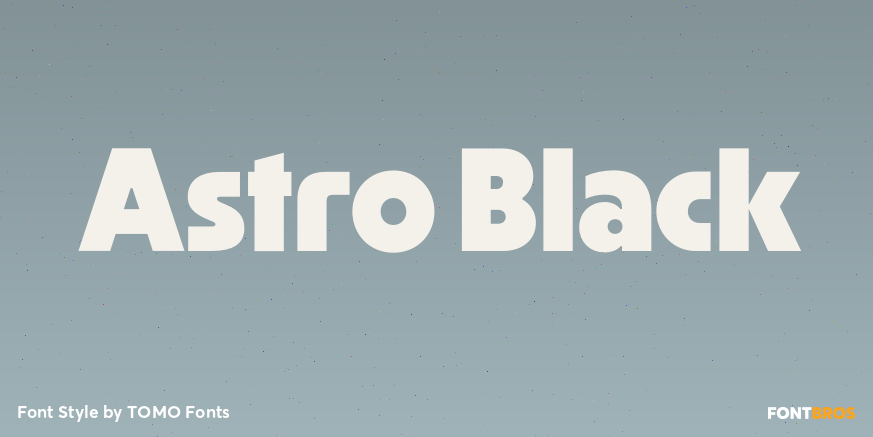 Astro Black Poster